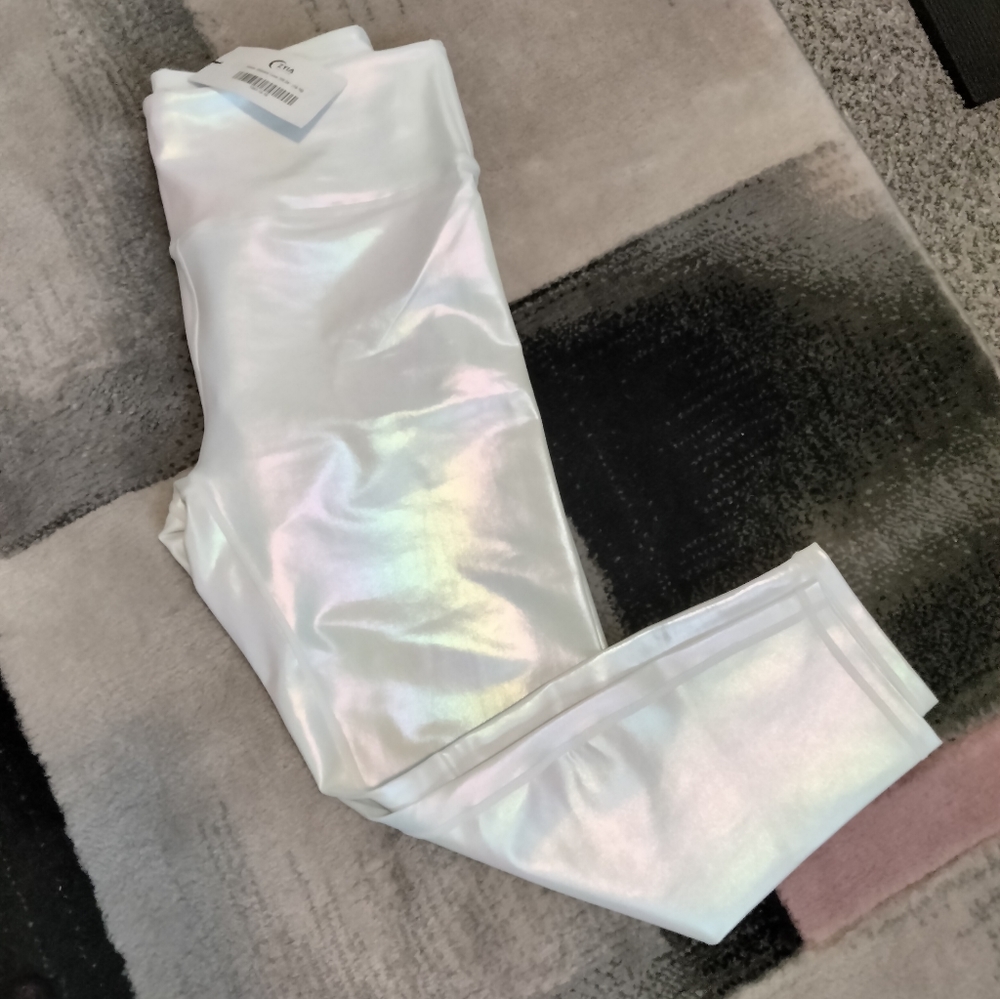 Zyia White Unicorn Luxe Legging
